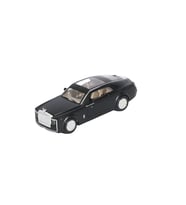 1:36 ROLLS ROYCE SWEPTAİL OYUNCAK ARABA METAL IŞIKLI SESLİ ( ÖZEL PLAKALI ) (Siyah)