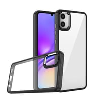 Galaxy A05 Kılıf Flora Buton,Kenar Çevresi Renkli Kılıf (Siyah)