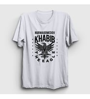 Presmono Unisex Sarı Eagle V2 Ufc Khabib Nurmagomedov T-Shirt 310733tt (Beyaz)