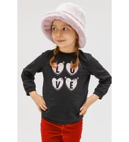 Benittokids Kız Çocuk Peluş Bucket Şapka 7001 (Pembe)