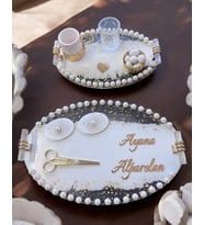 Sincere Gold Söz Nişan Tepsisi (Gold)