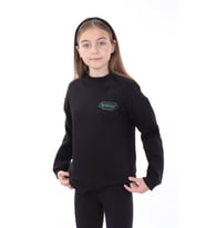 Toontoy Kız Çocuk Baskılı Sweatshirt (Siyah)