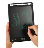 Writing Tablet Lcd 8.5 Inç Dijital Kalemli Çizim Yazı Tahtası Grafik Not Yazma Eğitim Tableti (Siyah)