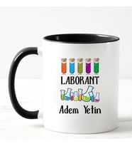 Laborant Kupa Bardağı (Siyah)