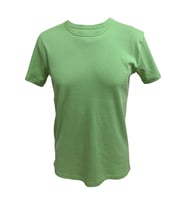 Jojoboy Polo Erkek Ribana Yuvarlak Yaka Tshirt (Fıstık Yeşili)