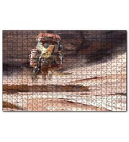 Cakapuzzle Bisikletli Gezgin Tilki  Puzzle Yapboz MDF (Ahşap) (255 Parça)