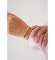 Burgu Örgü İp Best Friends Bileklik (Gold)