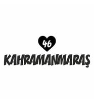 Kalpli 46 Kahramanmaraş Araba Sticker siyah 20x15 CM (Siyah)