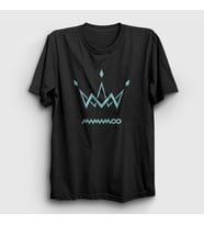 Presmono Unisex Beyaz Logo V2 K-Pop Mamamoo T-Shirt 273860tt (Siyah)
