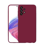 Samsung Galaxy A53 5G Kılıf Özel Orijinal Lansman Serisi, İçi Kadife, Pürüzsüz Yumuşak ve Mat TPU Silikon (Koyu Mor)
