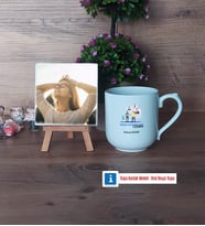 İnsan Kaynakları Uzmanı Fotoğraflı Dekoratif Taş, Kupa Bardak Beyaz Hediye (Model 5)