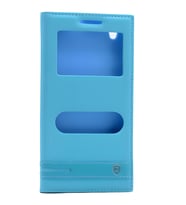 Vestel Venüs 5530 Kılıf Elite Kapaklı Kılıf (Turkuaz)