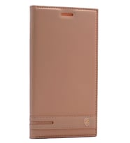 Lenovo K6 Kılıf Elite Kapaklı Kılıf (Gold)