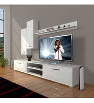 Decoraktiv Eko 7 Mdf Dvd Tv Ünitesi Tv Sehpası (Beyaz)