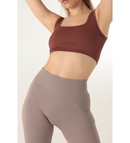 DoReMi Seamless Fitilli Spor Sütyeni (Kiremit)
