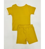 Kaşkorse İkili Bebek Takım 3-24 AY AD33655 (Hardal)