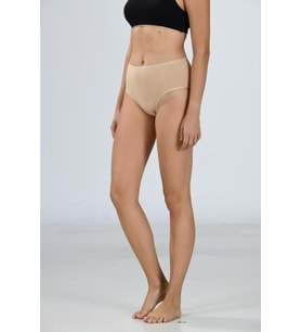 Jiber Kadın Bato Bikini Külot 652 - 6 Adet (Ten)