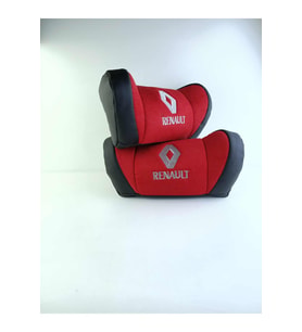 RENAULT OTO İKİLİ BOYUN YASTIĞI (Kırmızı)