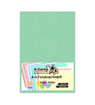 Renkli A-4 Fotokopi Kağıdı 25 li 1 Paket Artlantis Fotokopi Renkli A4 Kağıdı (Çağla Yeşili)