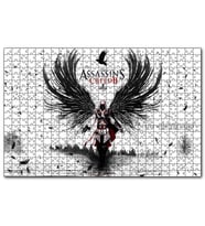 Cakapuzzle Assassins Creed 2 Oyun Posteri  Puzzle Yapboz MDF (Ahşap) (500 Parça)