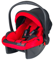Tommybaby Lüx Pedli Bebek Taşıma, Bebek Oto Koltuğu Puset (Kırmızı-Saks)
