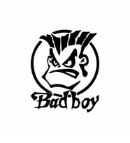 Bad Boy Araba Sticker siyah 13x16 CM (Siyah)