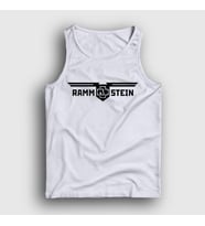 Presmono Unisex Sarı Wings Rammstein Atlet 106493tt (Beyaz)
