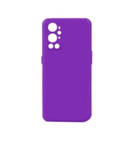 Kvy One Plus 9 Pro Biye Silikon Kılıf (Mor)