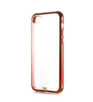 Apple iPhone SE 2020 Kılıf Zore Voit Altın Renk Tasarımlı Kılıf (Kırmızı)