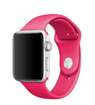 Microsonic Apple Watch Series 3 38mm Silikon Kordon (Pembe)