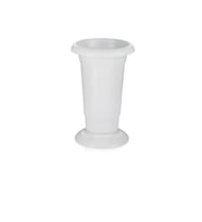 Fidanistanbul Kesme Çiçek Vazosu, 5,5 Litre (Beyaz)