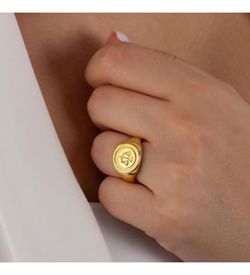 Hukuk Gümüş Yüzük (Gold)