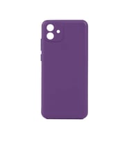 Kvy Samsung Galaxy A04 Biye Silikon Kılıf (Mor)