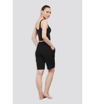 Kadın Regular Fit Şort SPR24SRk62 (Siyah)
