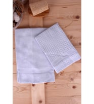 (40x60)&(60x110) 2'li Pike Çok Amaçlı Havlu Seti (Açık Mavi)