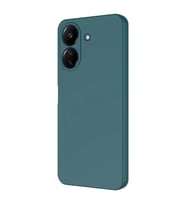 Xiaomi Poco C65 Kılıf Mara Lansman İç Yüzeyi Kadife Kılıf (Koyu Yeşil)
