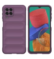 Microsonic Samsung Galaxy M33 Kılıf Oslo Prime Yeşil (Lila)