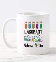 Laborant Kupa Bardağı (Beyaz)