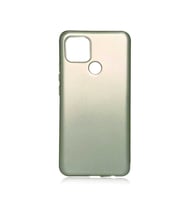 Oppo A15S Kılıf Zore Premier Silikon Kılıf (Gold)