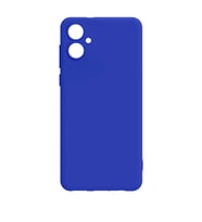 Kvy Samsung Galaxy A04E Biye Silikon Kılıf (Mavi)