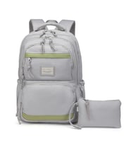 Smart Bags Sırt Çantası Okul Boyu Kalem Kutusu Hediyeli 3234 (Gri)