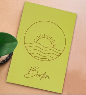 BK Gift Kişiye Özel İsimli Sert Kapaklı Sarı Defter, Arkadaşa Hediye, Yeni İş Hediyesi, Anı Defteri, Doğum Günü Hediyesi (Model 7)