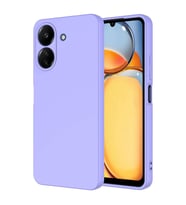 Xiaomi Poco C65 Kılıf İçi Kadife Lansman Kapak (Lila)