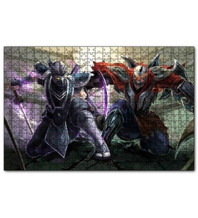 Cakapuzzle League of Legends Karakterleri  Puzzle Yapboz MDF (Ahşap) (255 Parça)