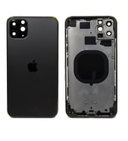 Apple iPhone 11 Pro Max İle Uyumlu Boş Kasa (Siyah)