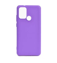 Casper Via F20 Kılıf Biye Yumuşak Silikon Case (Mor)
