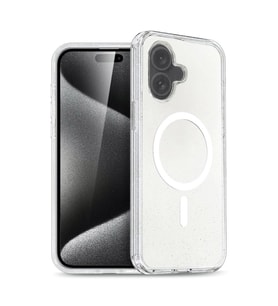  iPhone 16 Uyumlu Glow Magsafe Kamera Korumalı Kılıf (Şeffaf)