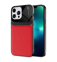 Uyumlu Model Apple iPhone 13 Pro Kılıf Parlak TPU Emiks Kapak (Kırmızı)