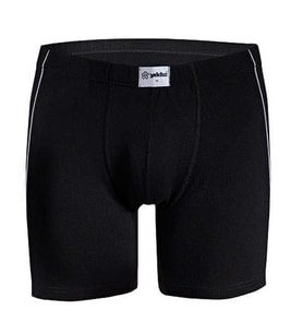 3'Lü YILDIZ 105-106-107-108 Erkek Modal Biyeli Boxer (Siyah)