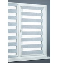 Hazır Briz Zebra Perde Balkon Kapısı Perdesi ve Pencere Cam Perdesi (Gri)